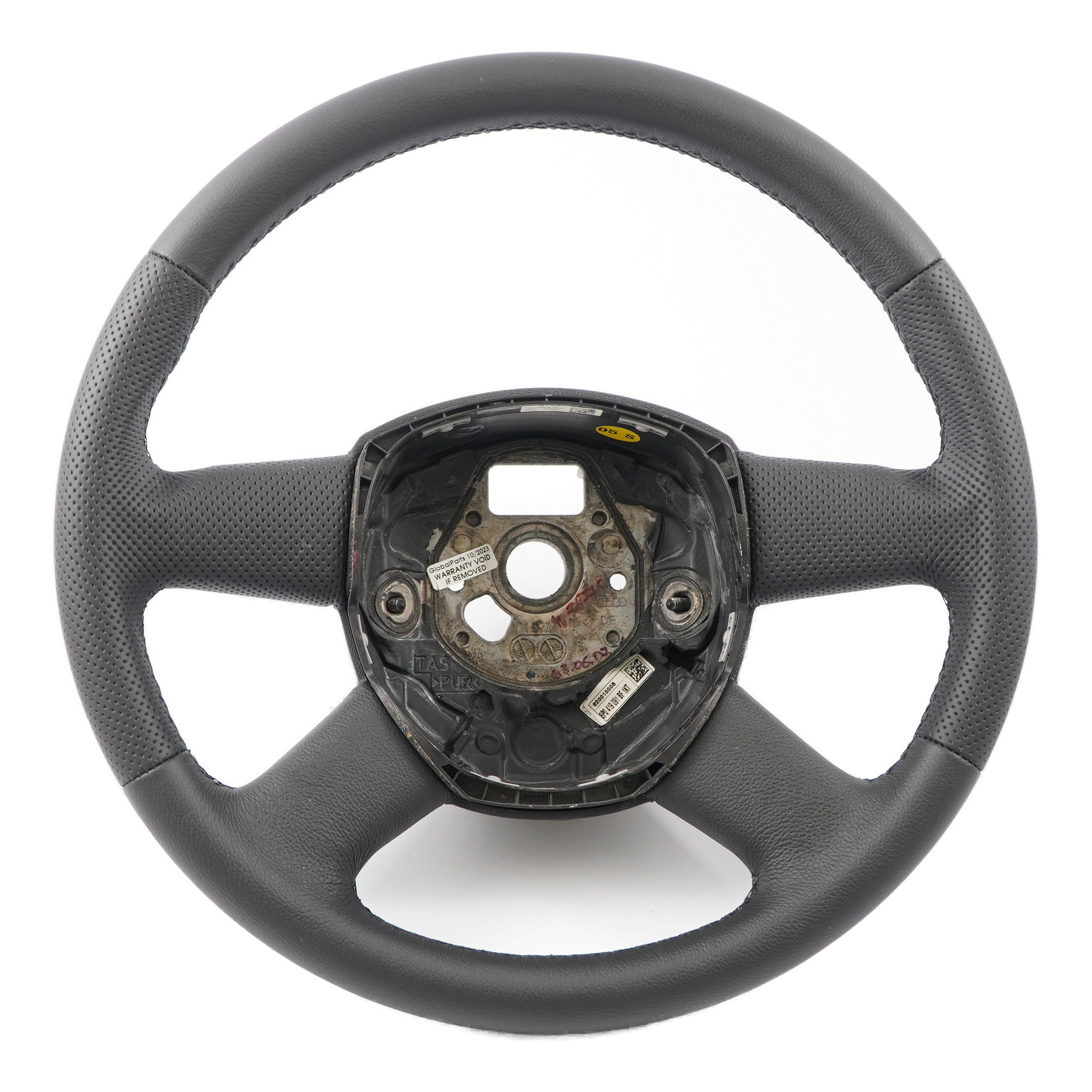 Audi A4 B7 NEW Black Leather Steering Wheel 8P0419091BF