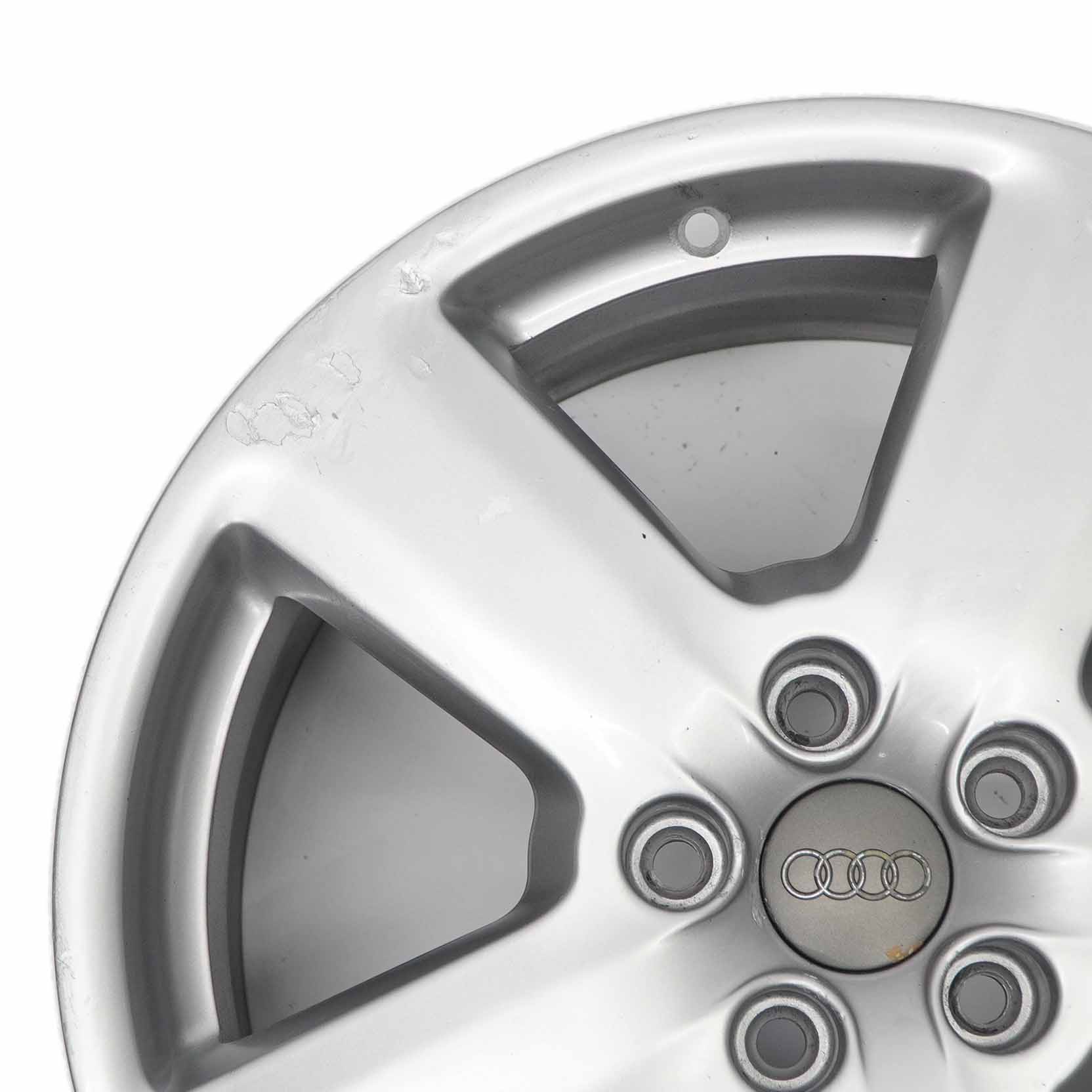 Audi A3 8P Silberne Leichtmetall felge 18" ET:54 7,5J 8P0601025S