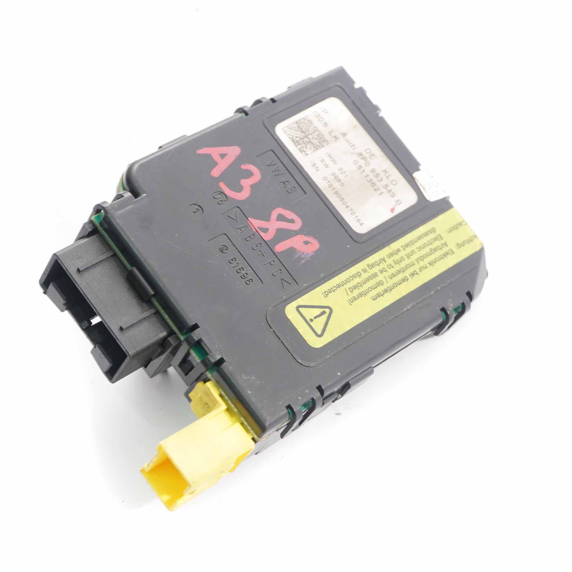 Audi A3 8P Lenkrad position Winkel sensor Steuergerät Modul 8P0953549B