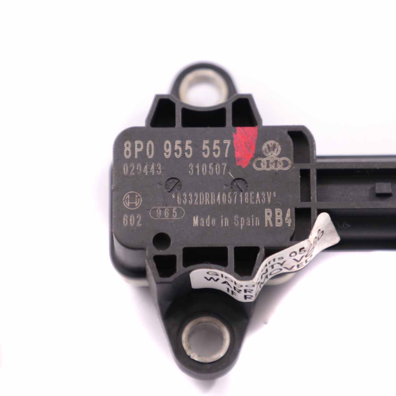 Audi A3 8P A4 B7 Crash Impact Sensor Vordertür Links Rechts Einheit 8P0955557