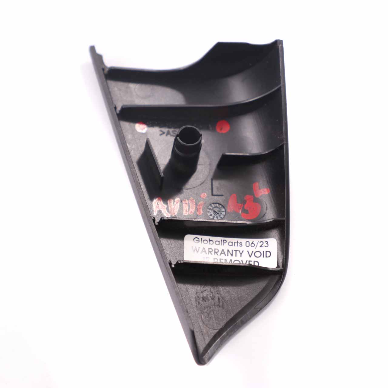 Audi A3 8P Triangle Cover Trim Front Door Left N/S Interior Black 8P3857505A