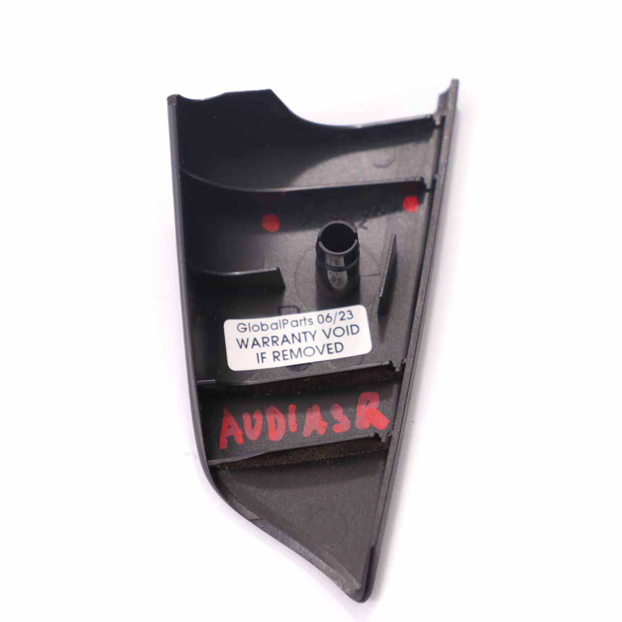 Audi A3 8P Triangle Cover Trim Front Door Right O/S Interior Black 8P3857506A