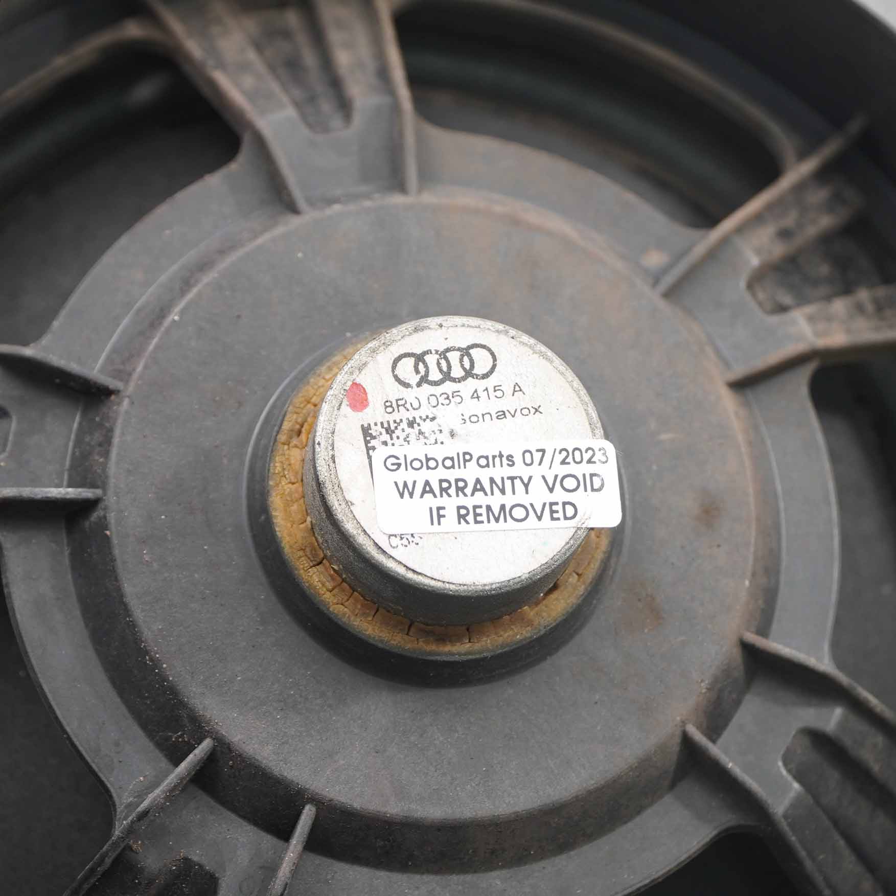 Vorderseite lautsprecher Audi A4 B8 A5 8T Tür Links Rechts 8R0035415A