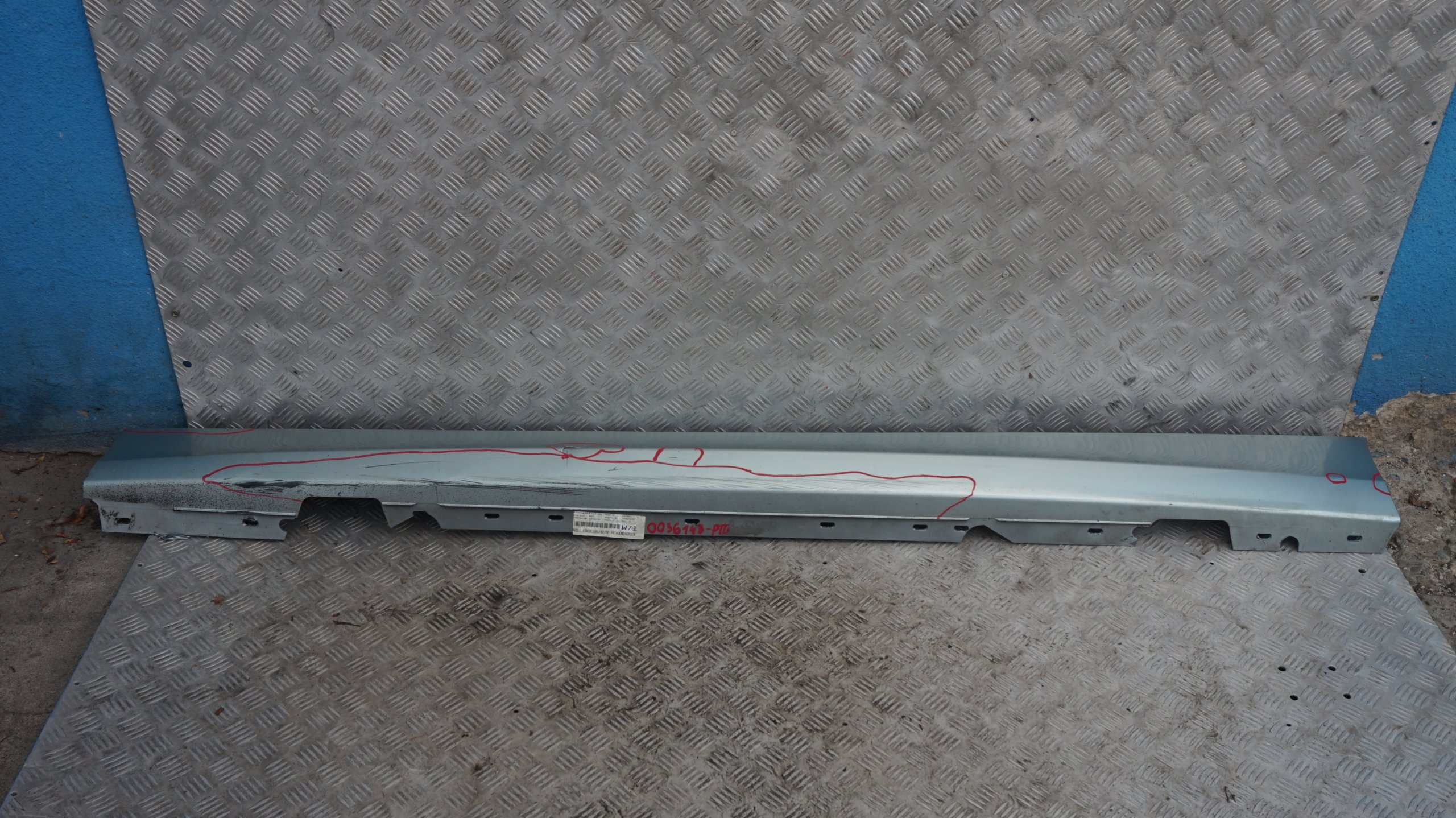 BMW 1 SERIES E81 E82 E88 Sill Strip Side Skirt Left N/S Patagoniagruen Green