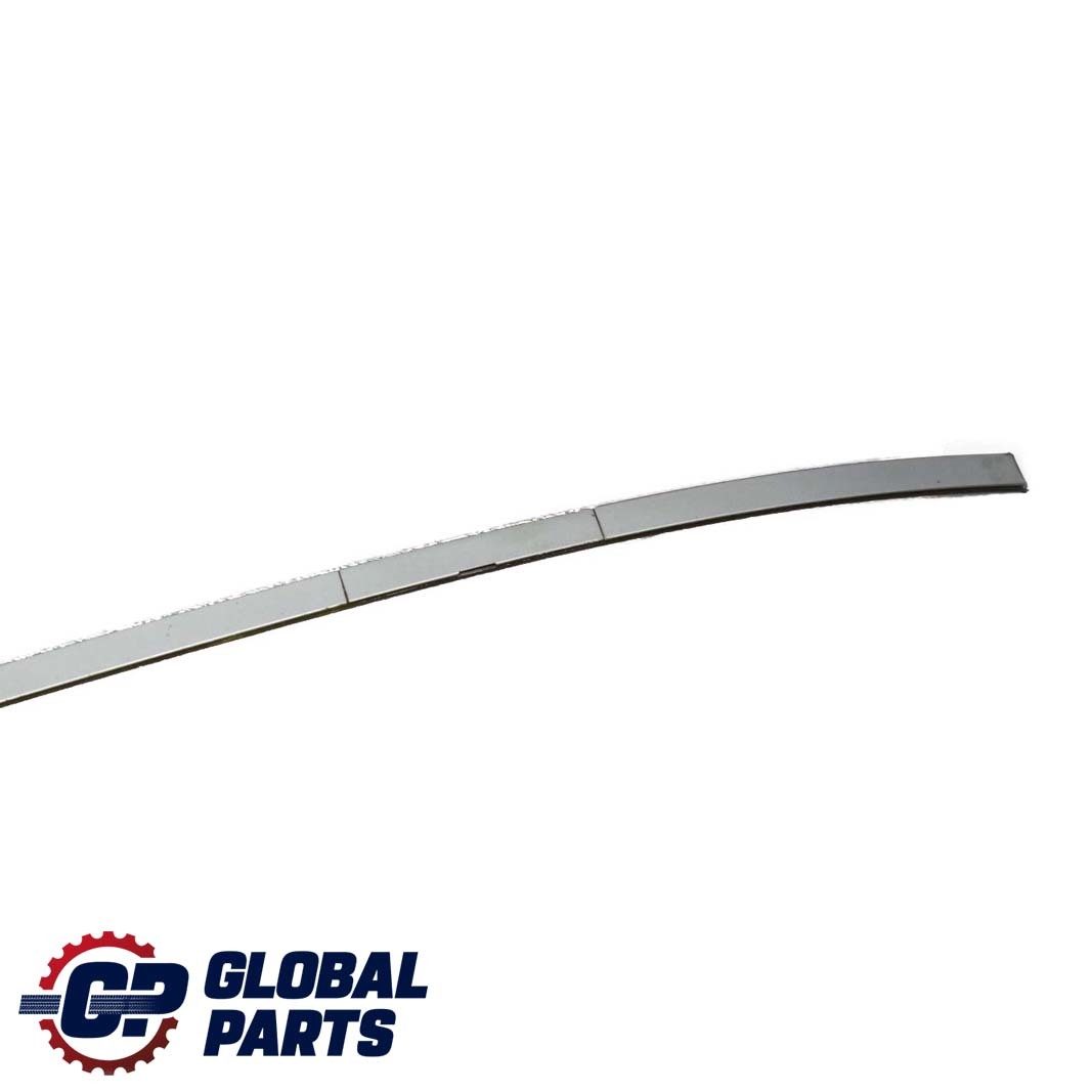 BMW 3 E46 Saloon Right O/S Roof Moulding Trim Strip Silbergrau Silver Grey A08