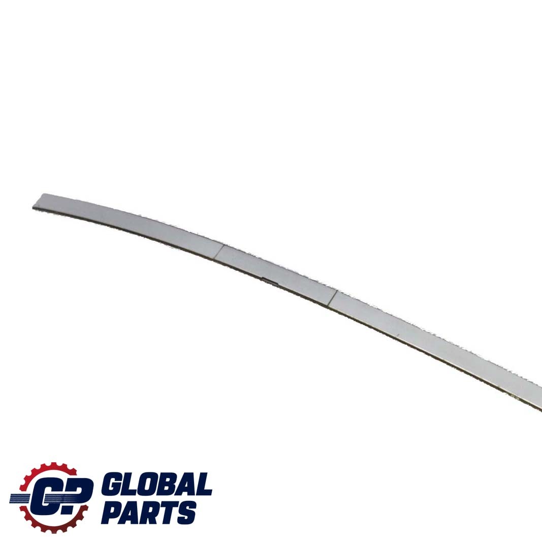 BMW 3 E46 Saloon Right O/S Roof Moulding Trim Strip Silbergrau Silver Grey A08