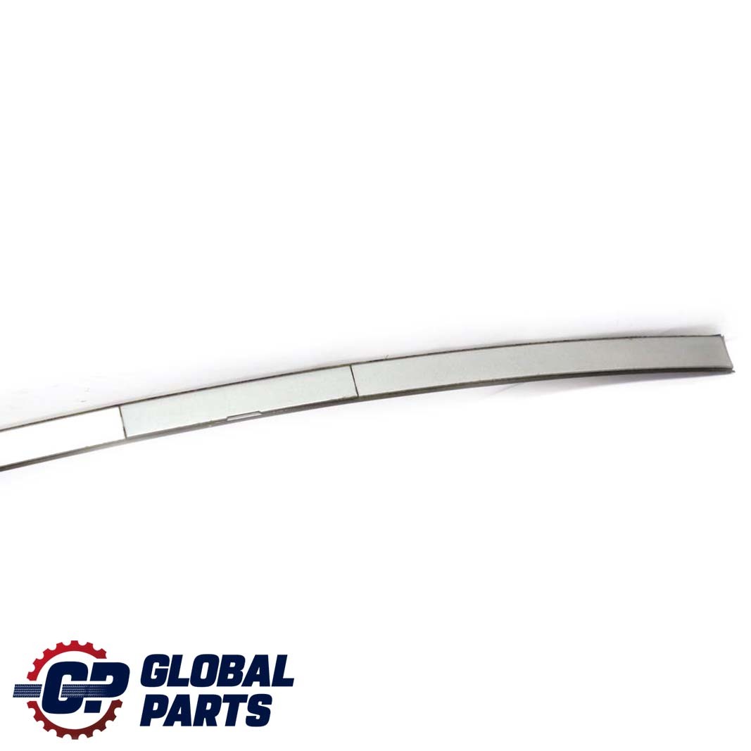 BMW 3 E46 Saloon Left N/S Roof Moulding Trim Strip Silbergrau Silver Grey A08