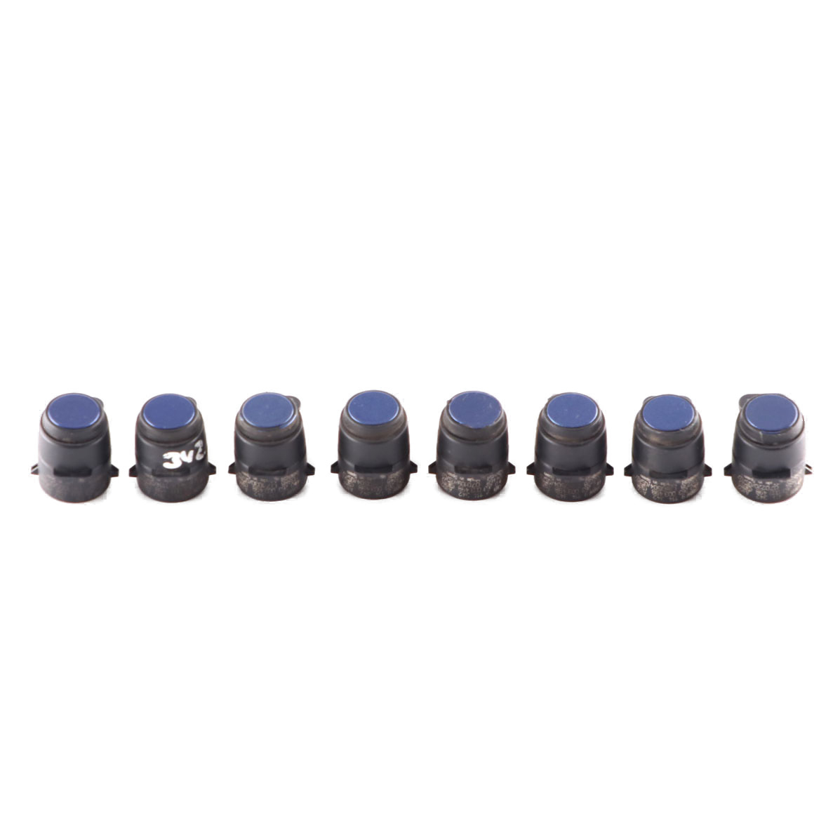 8 x Park sensor BMW E81 E87 E90 PDC Ultraschall Montego Blau A51 Set 9114342