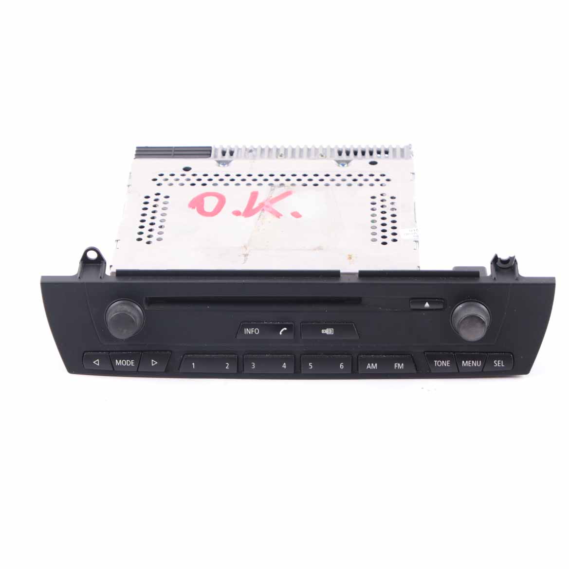 BMW X3 E83 Radio Navigation System CID Bedienteil CD Spieler 6932812