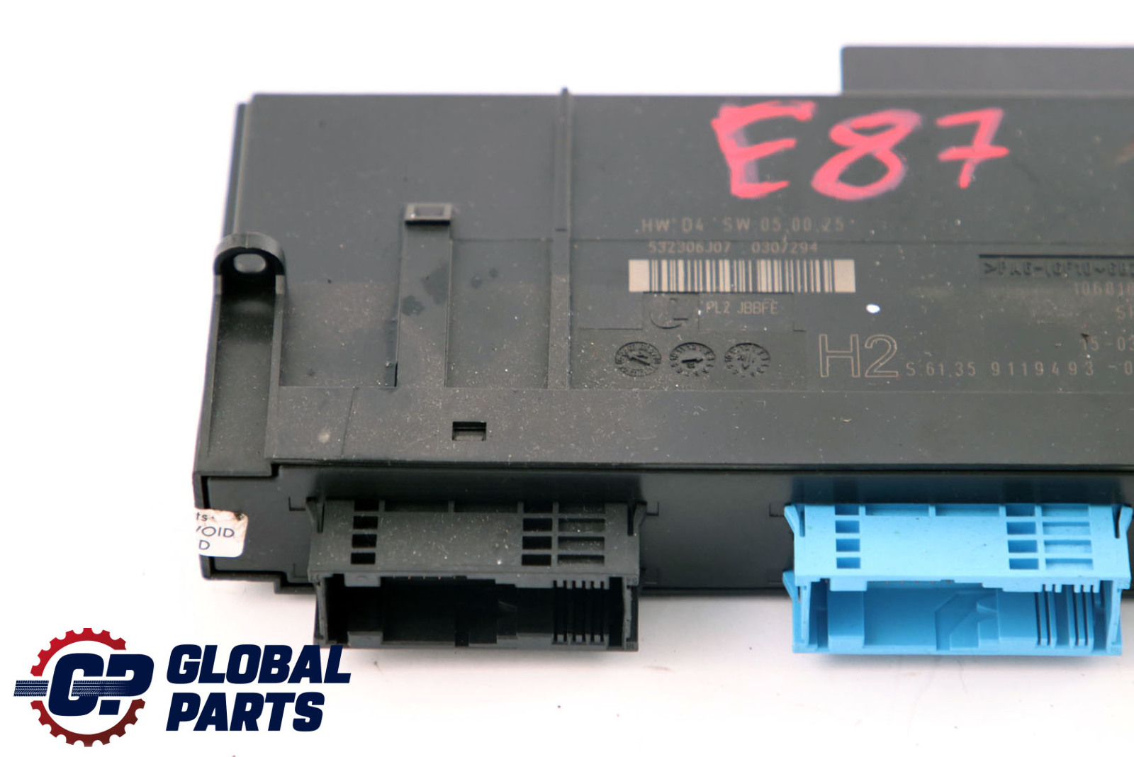 *BMW 1 er E87 ECU Steuergerät Einheit H2 PL2 JBBFE 69119493