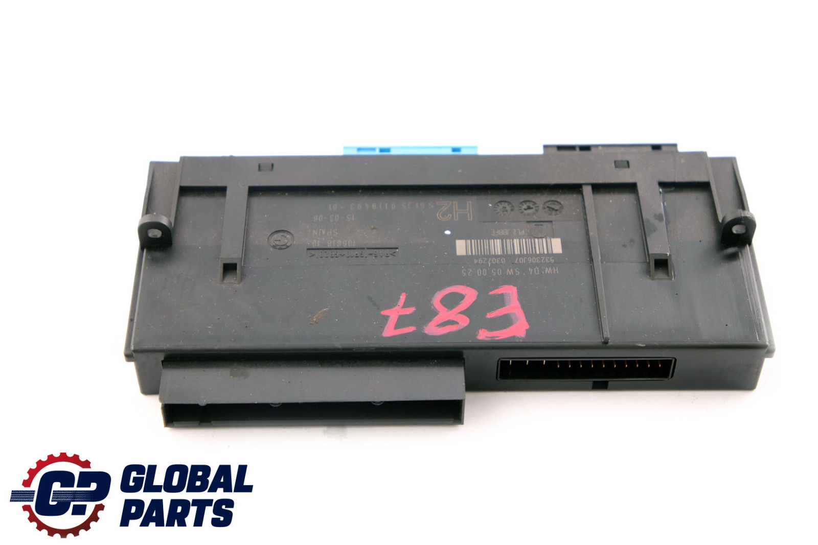 *BMW 1 er E87 ECU Steuergerät Einheit H2 PL2 JBBFE 69119493