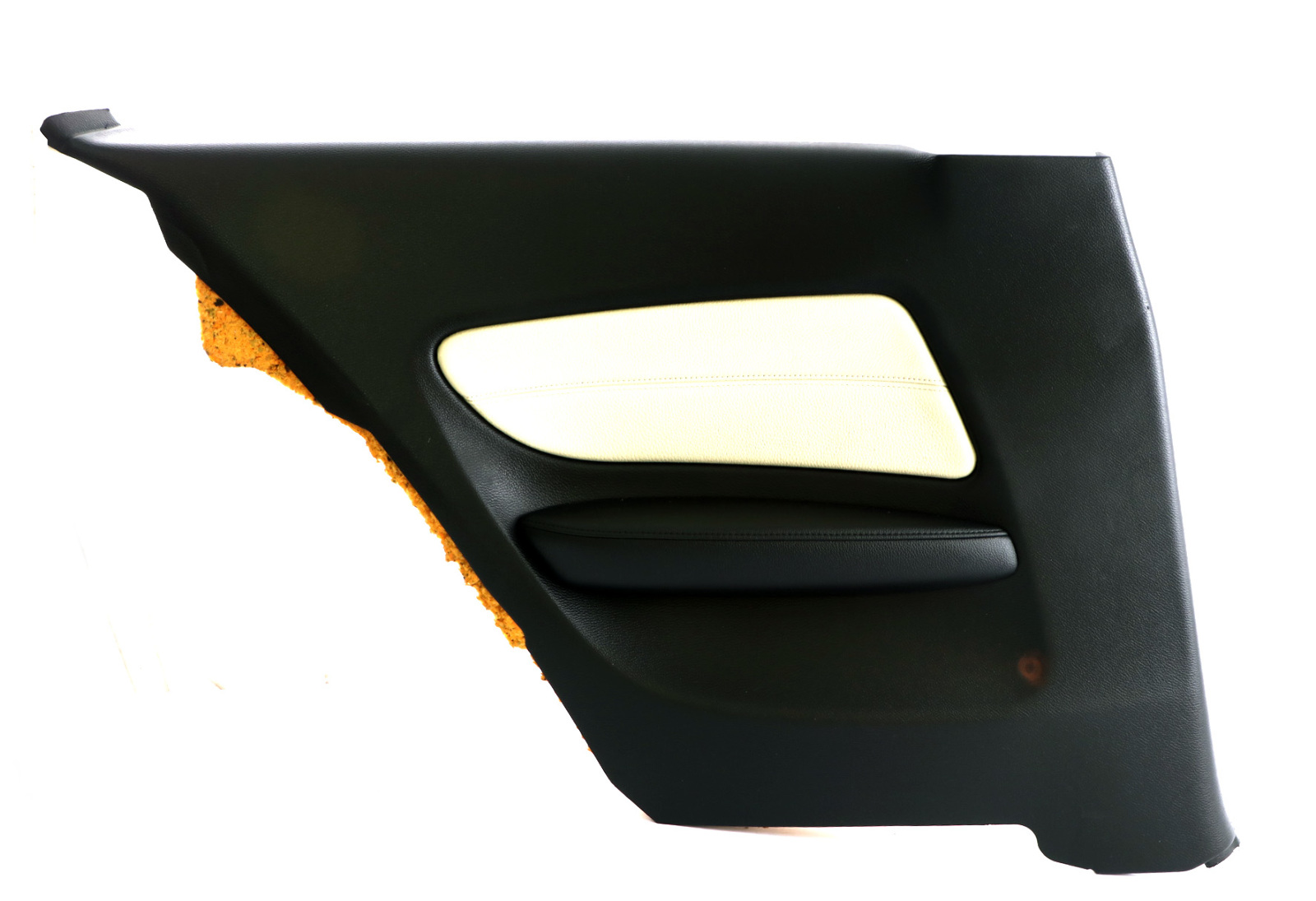 BMW 1 Series E81 Rear Left N/S Lateral Trim Panel Cover Leather Lemon 9121343