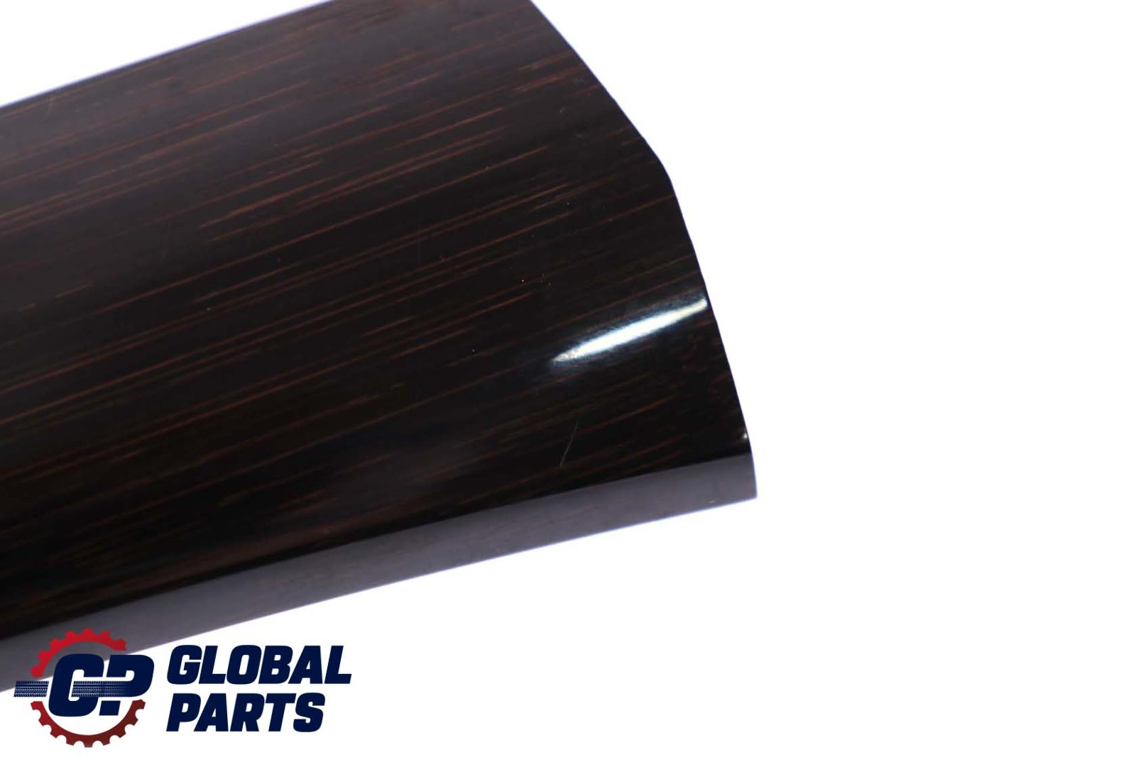 BMW X6 Series E71 Rear Seat Decor Wood Strip Trim Right O/S Bamboo Grain Dark