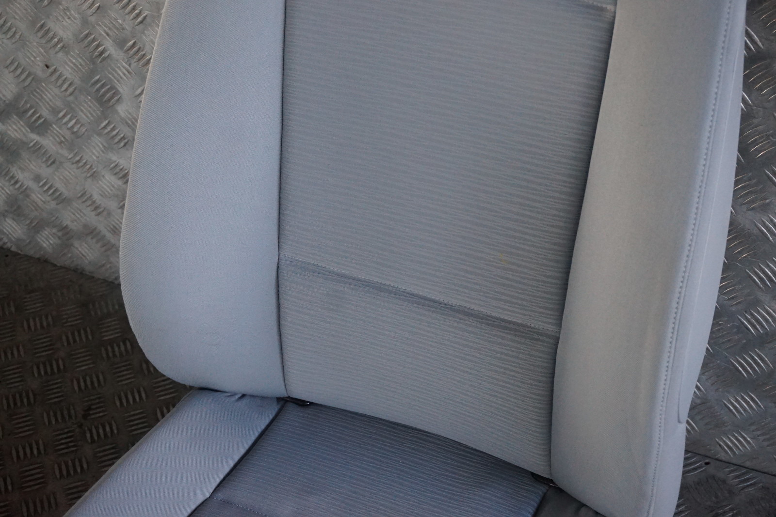 BMW 1 Series E81 Front Left Interior Seat Cover Cloth N/S Elektra Alaska Grey