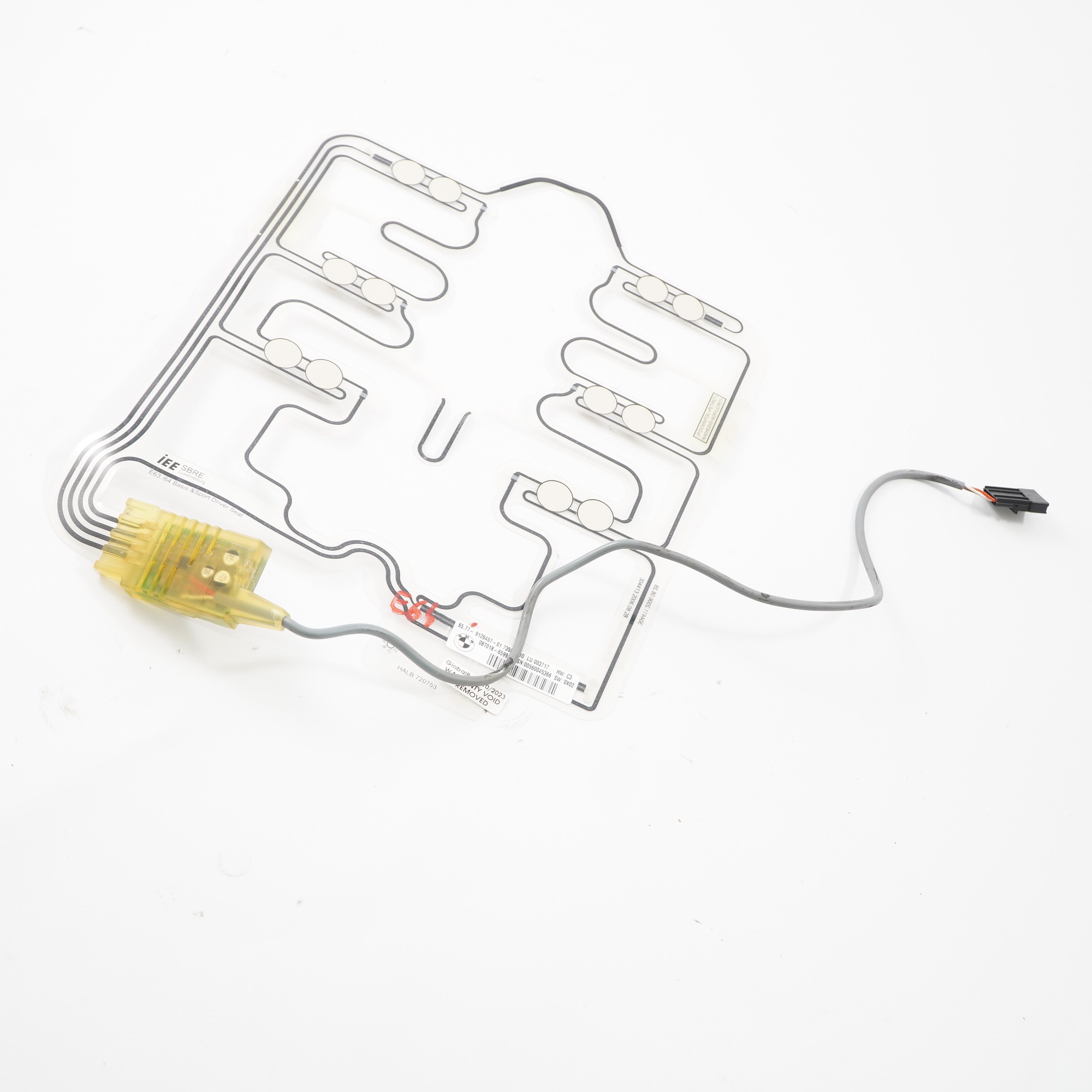 BMW E63 E64 LCI Fahrersitz Belegung Sensor Mat Steuergerät Modul 9126457