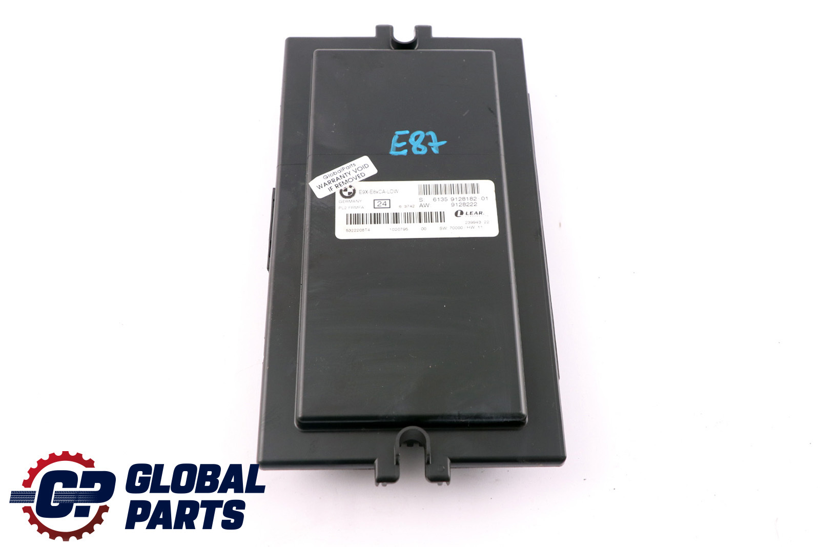 BMW E87 Light Module ECU LCM LOW Footwell Module PL2FRMFA 9128182