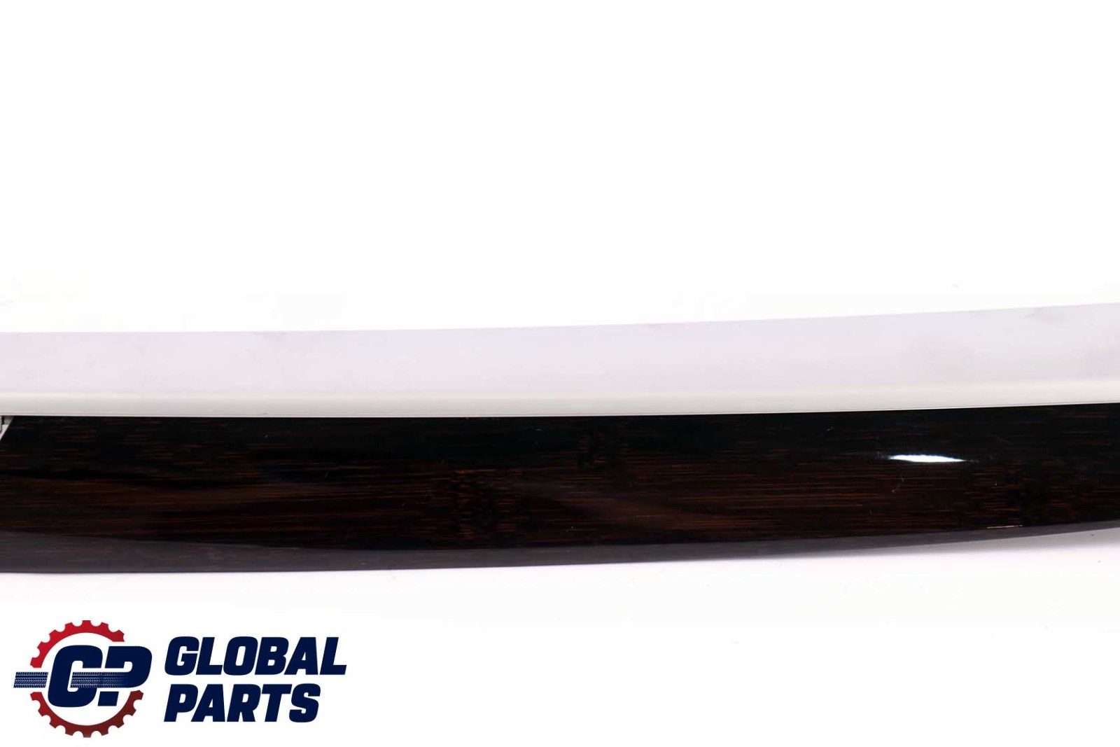 BMW X6 Series E71 Decor Wood Strip Trim Door Rear Left N/S Bamboo Grain Dark