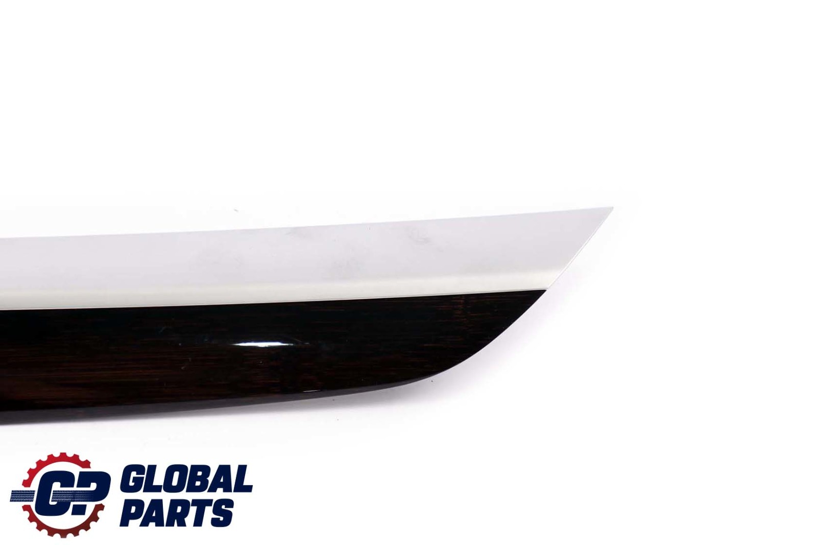 BMW X6 Series E71 Decor Wood Strip Trim Door Rear Left N/S Bamboo Grain Dark