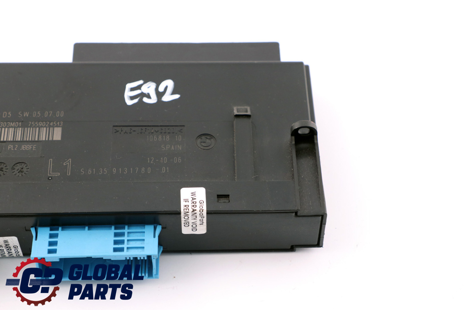 BMW 3 Reihe E92  ECU BODY CONTROL MODULE L2 Steuergerat 9131780