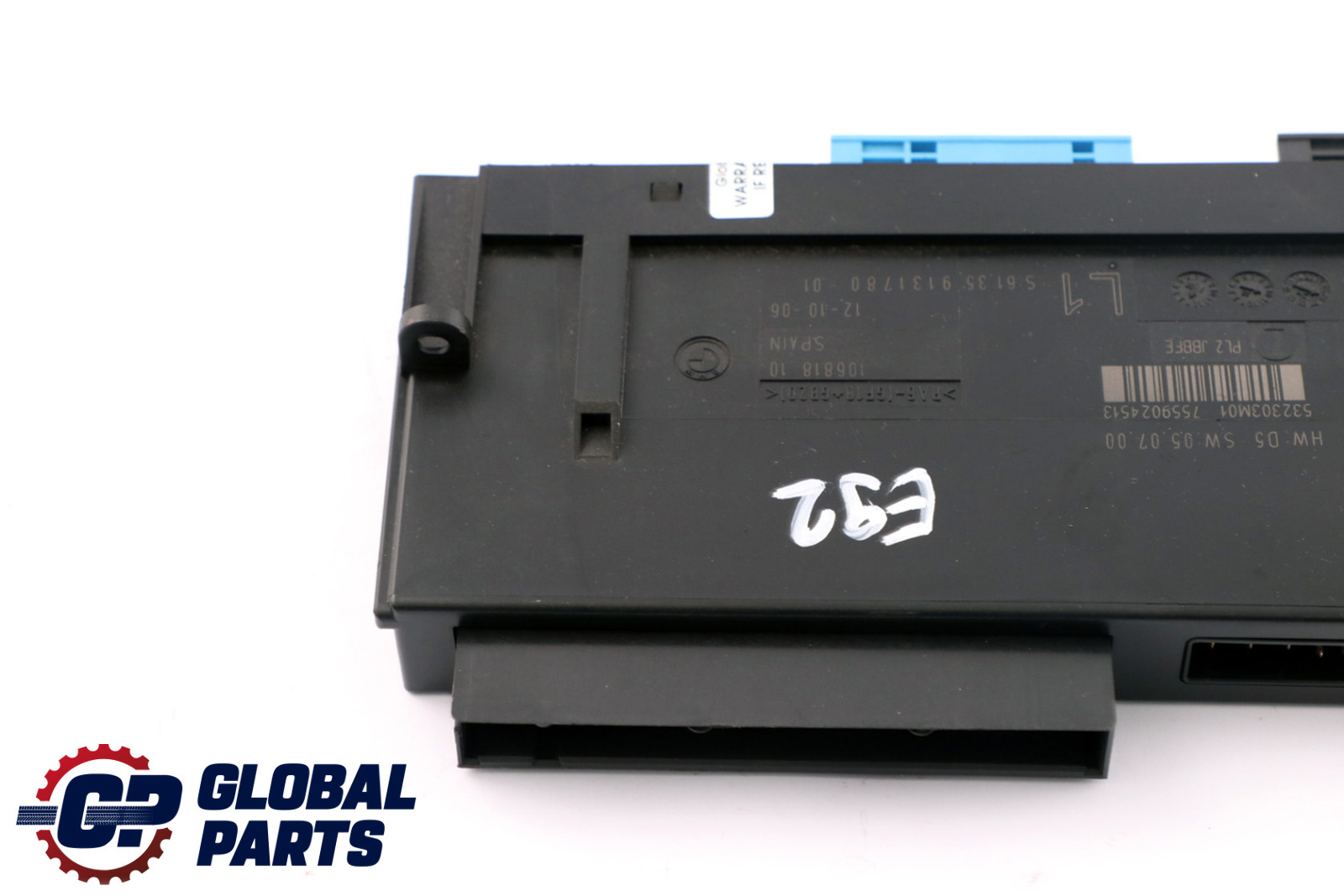 BMW 3 Reihe E92  ECU BODY CONTROL MODULE L2 Steuergerat 9131780