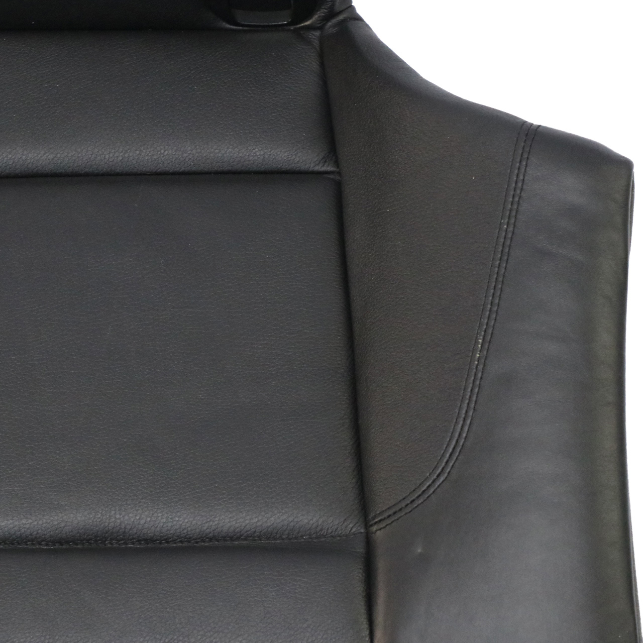 BMW E81 Coupe Rücksitz Innenraum Sitzbank Couch Schwarz Leder Boston