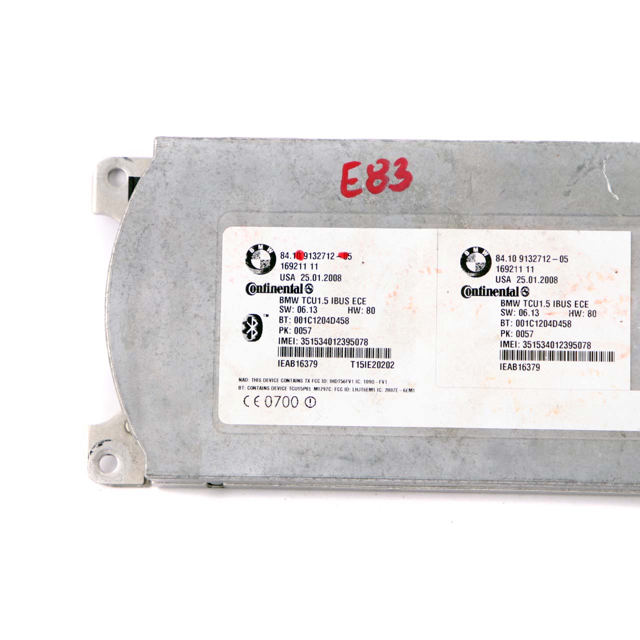 BMW X3 X5 Series E83 E53 Telematics Control Unit Module GSM 9132712