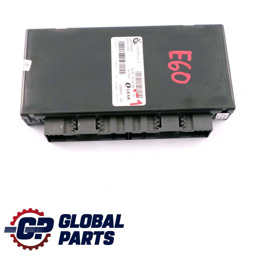 *BMW 5 er E60 Gateway Karosserie Steuergerät Modul KGM LOW LEAR 9133144