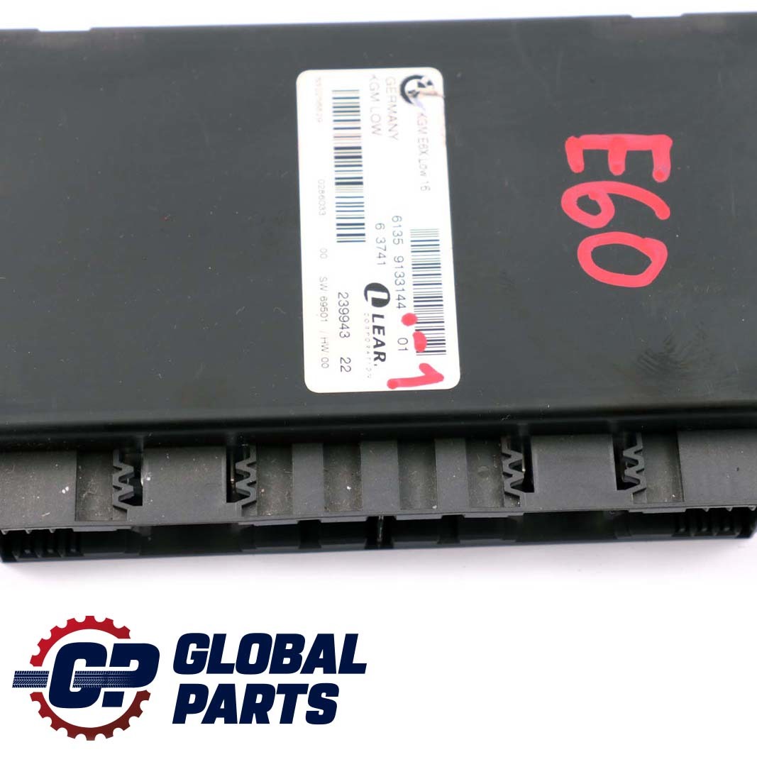 *BMW 5 er E60 Gateway Karosserie Steuergerät Modul KGM LOW LEAR 9133144