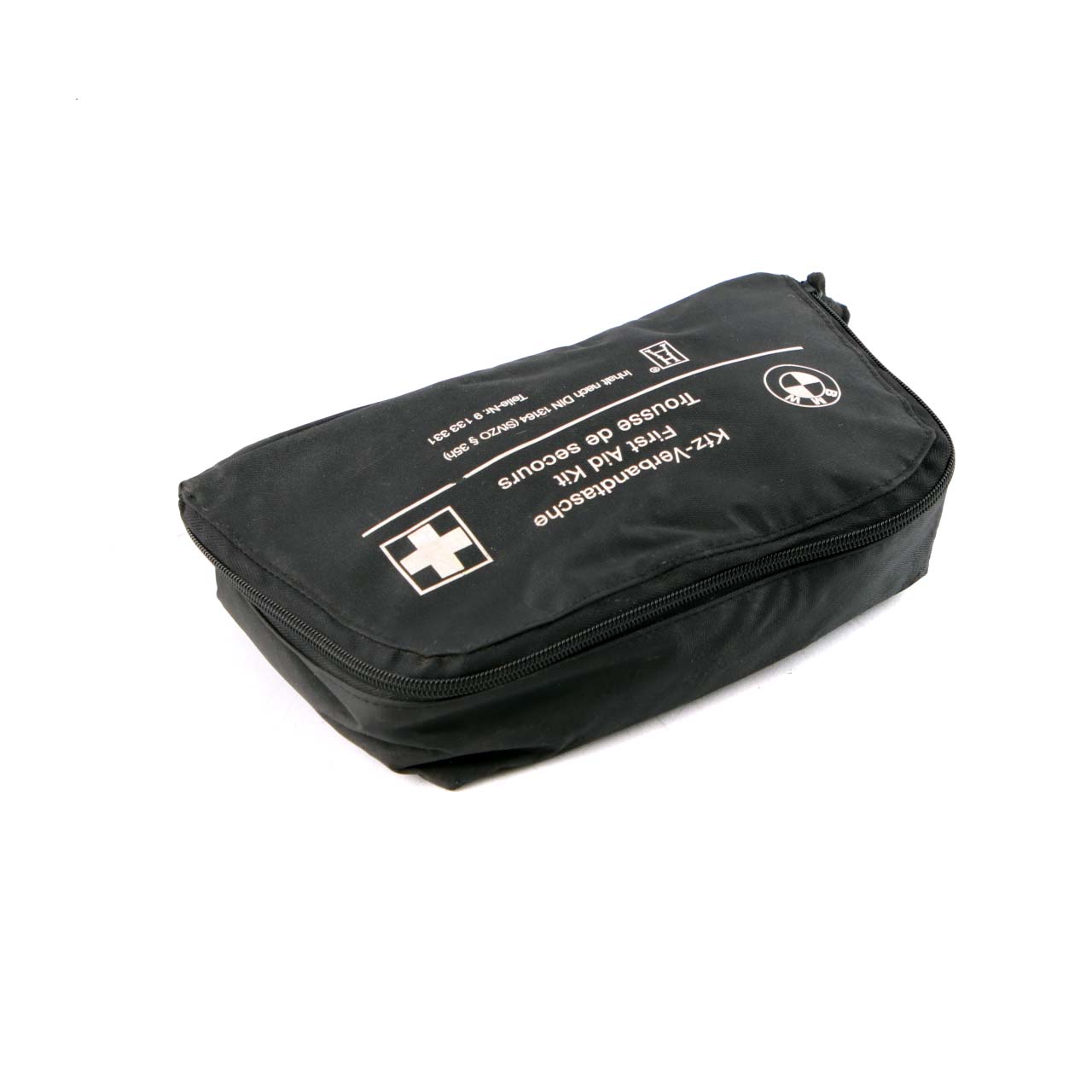 BMW Universal First Aid Emergency Medical Kit Pouch Black 9133331