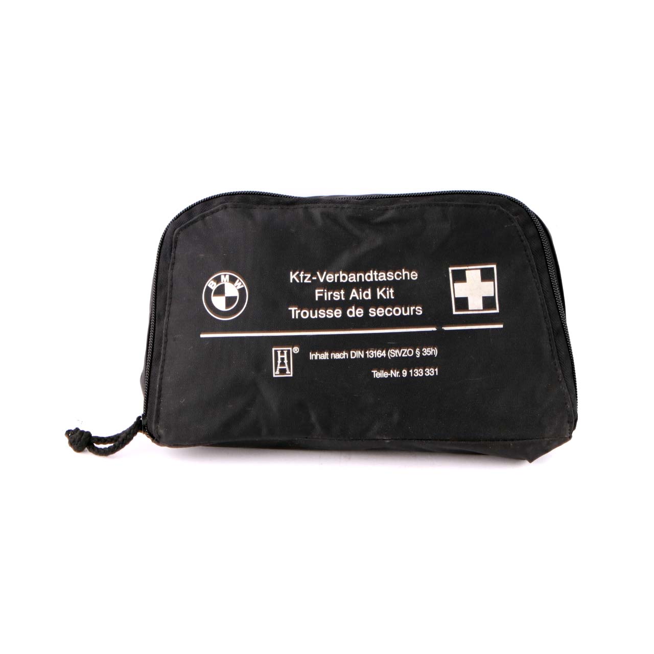 BMW Universal First Aid Emergency Medical Kit Pouch Black 9133331