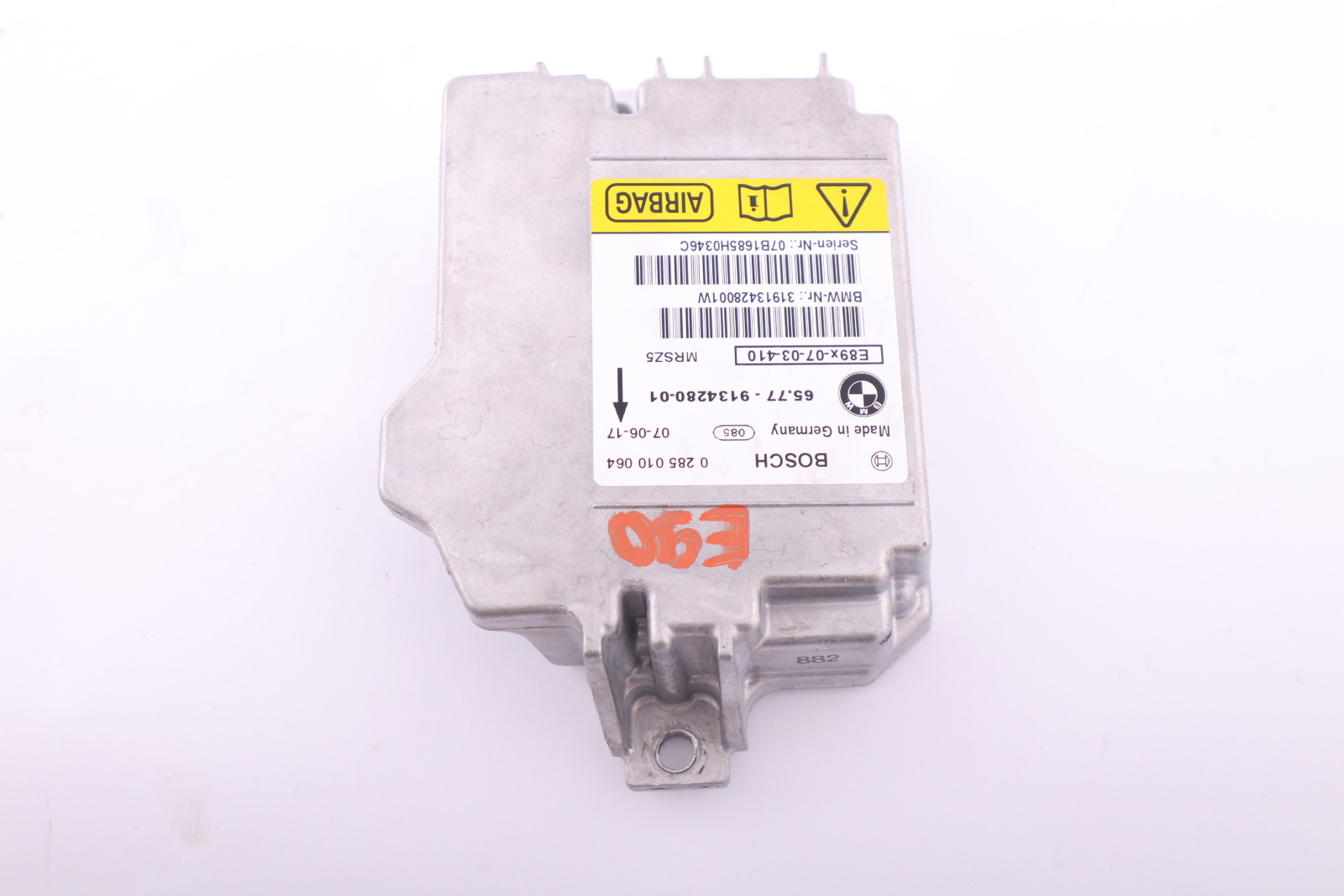 BMW 1 3 SERIES E81 E82 E87 E90 E91 Control Unit Airbag NO CRASH DATA 9134280