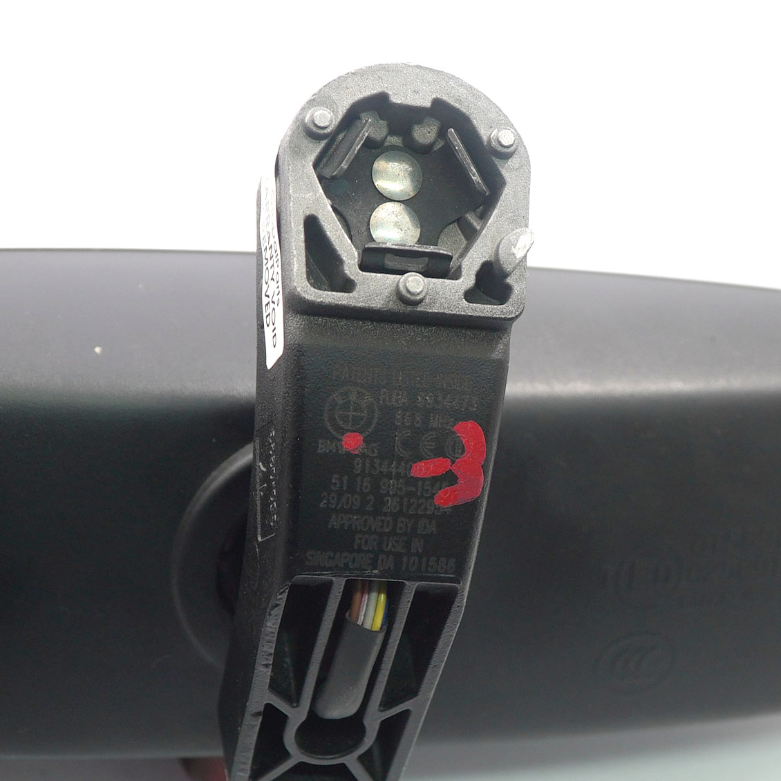 BMW E65 E90 Innenspiegel EC / LED / Radio 868 MHZ Vorne 9134440