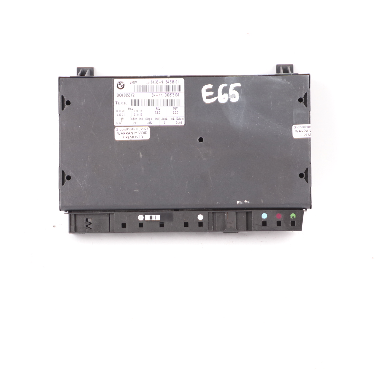 BMW E65 Sitzmodul Vordersitzsteuergerät Modul ECU 913463601