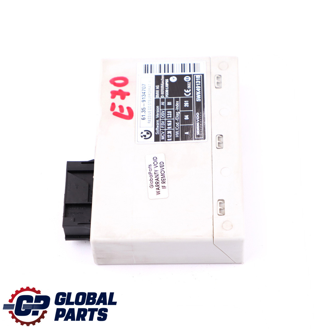 BMW X5 E60 E61 E63 E64 E70 Control Unit Module Passive Go 9134707