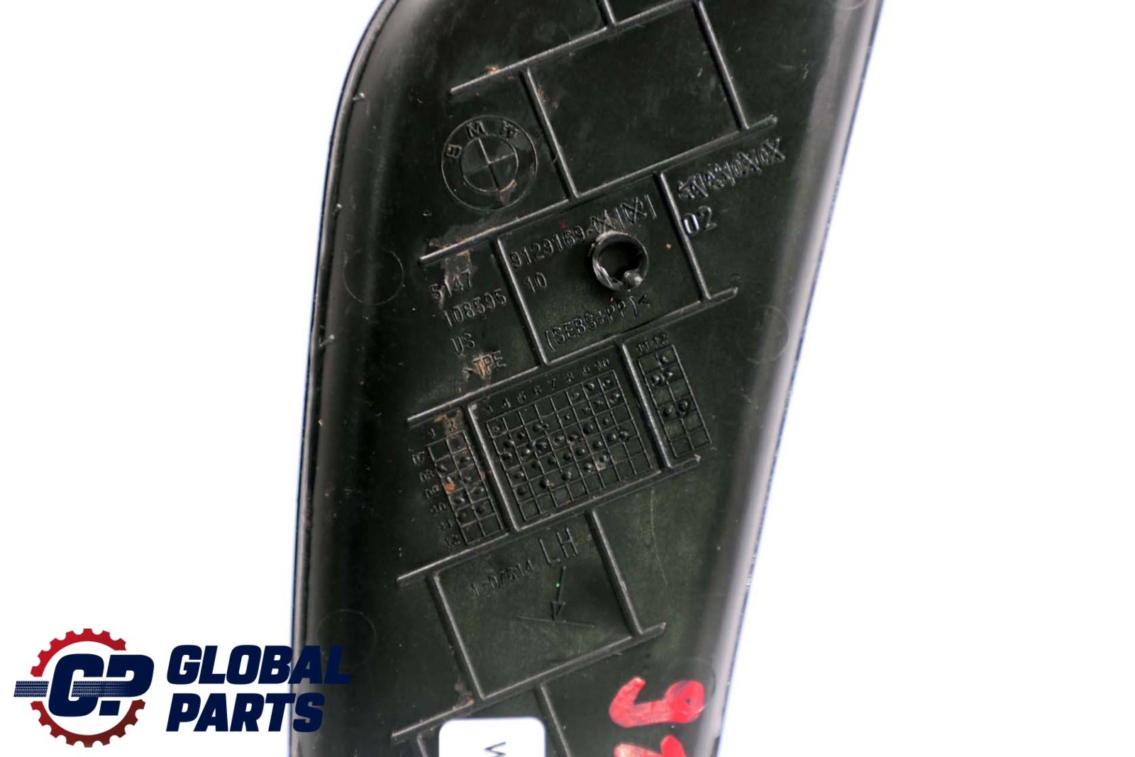 BMW X6 E71 Insertion Mat Rubber Storage Compartment C Pillar Left N/S 9129169