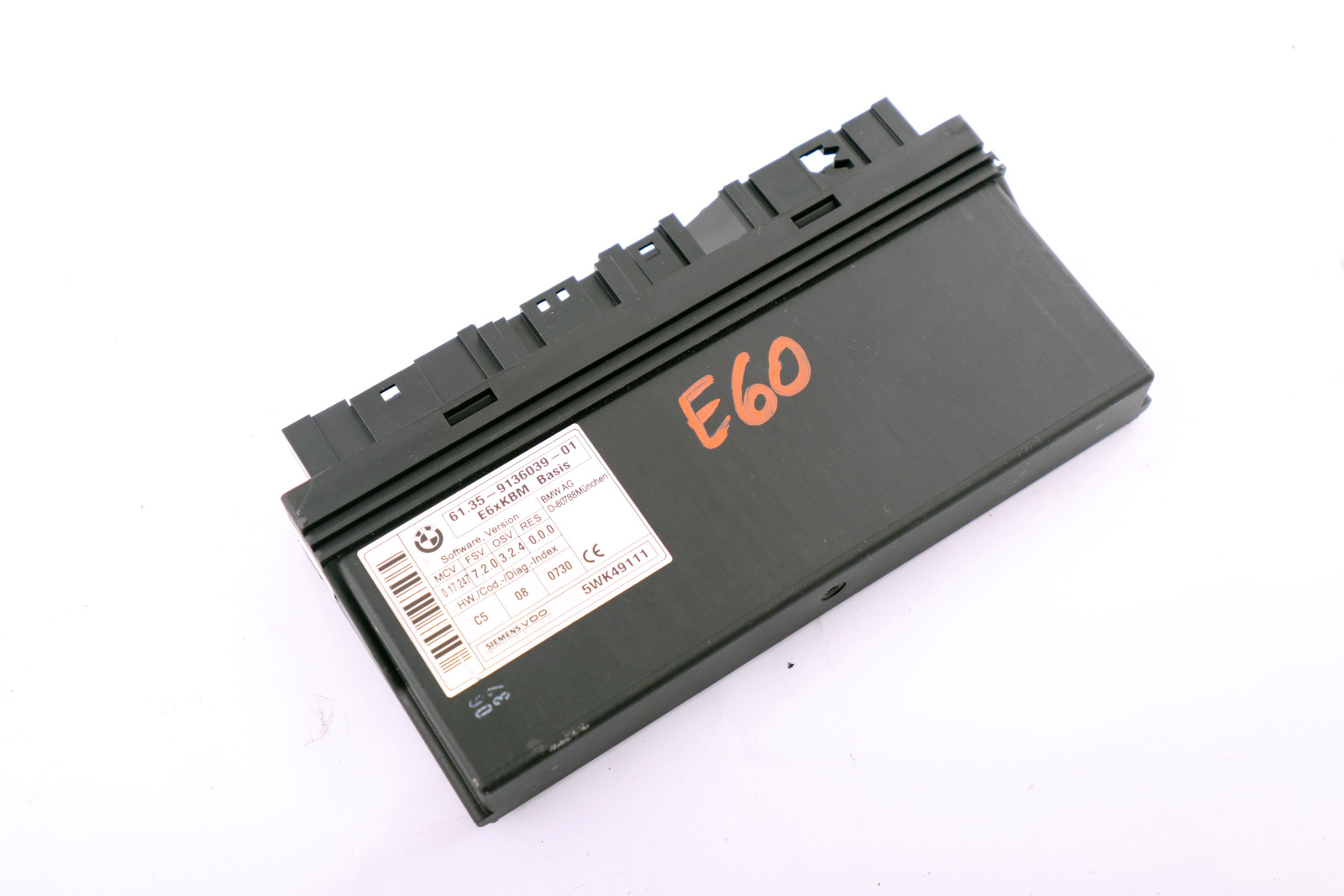 BMW 5 6 er E60 E60N E63 E63N Karosseriemodul Steuergerät ECU 9176069 6957528