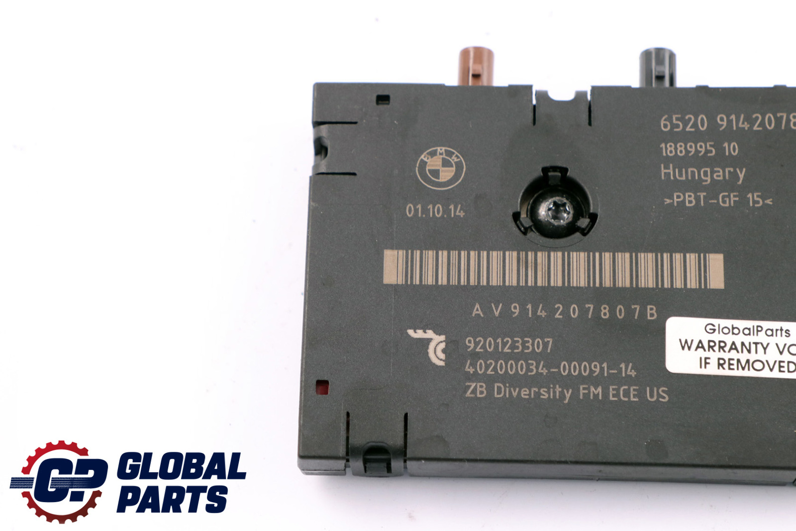 BMW Z4 Series E89 Roadster Cabrio Antenna Amplifier Diversity 9142078