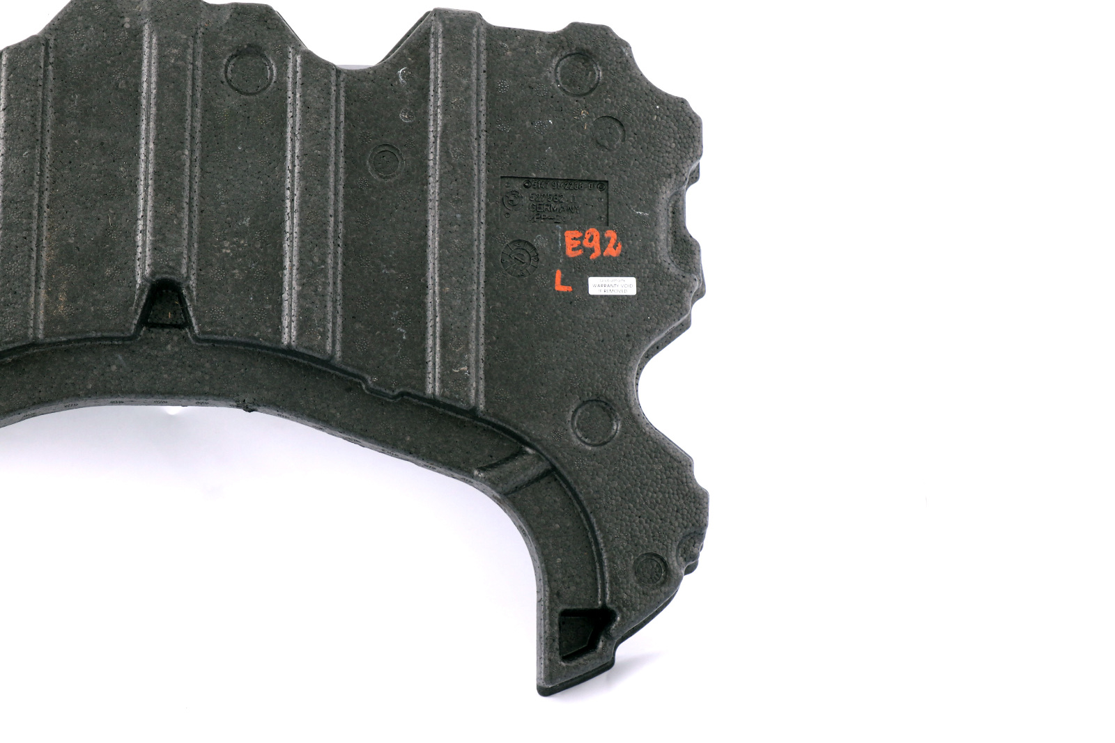 BMW E92 LCI Kofferraum Trunk Seitliche Verkleidung Storage Shell Links