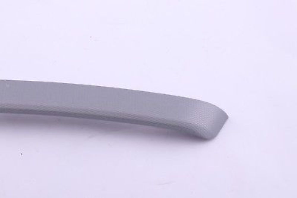 BMW 3 Series E90 Aluminium Decor Strip Trim Rear Right Door O/S Glacier Silber