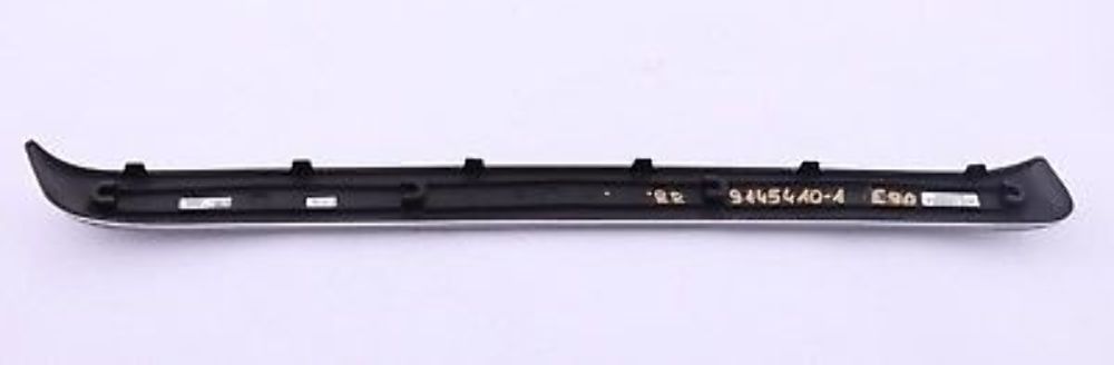 BMW 3 Series E90 Aluminium Decor Strip Trim Rear Right Door O/S Glacier Silber