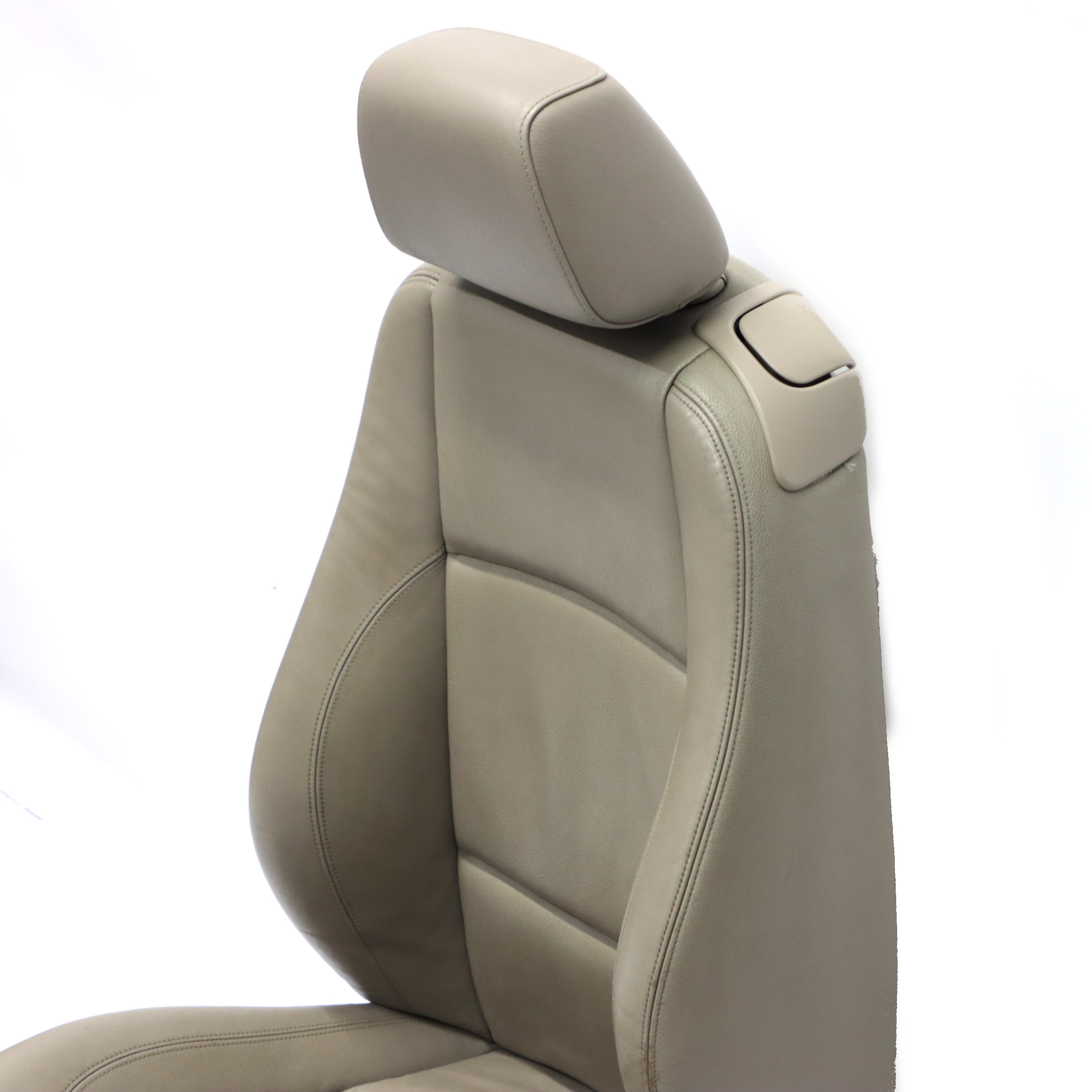 BMW E88 Sport Vorne Links Sitz Beheizt Leder Boston Beige Interieur