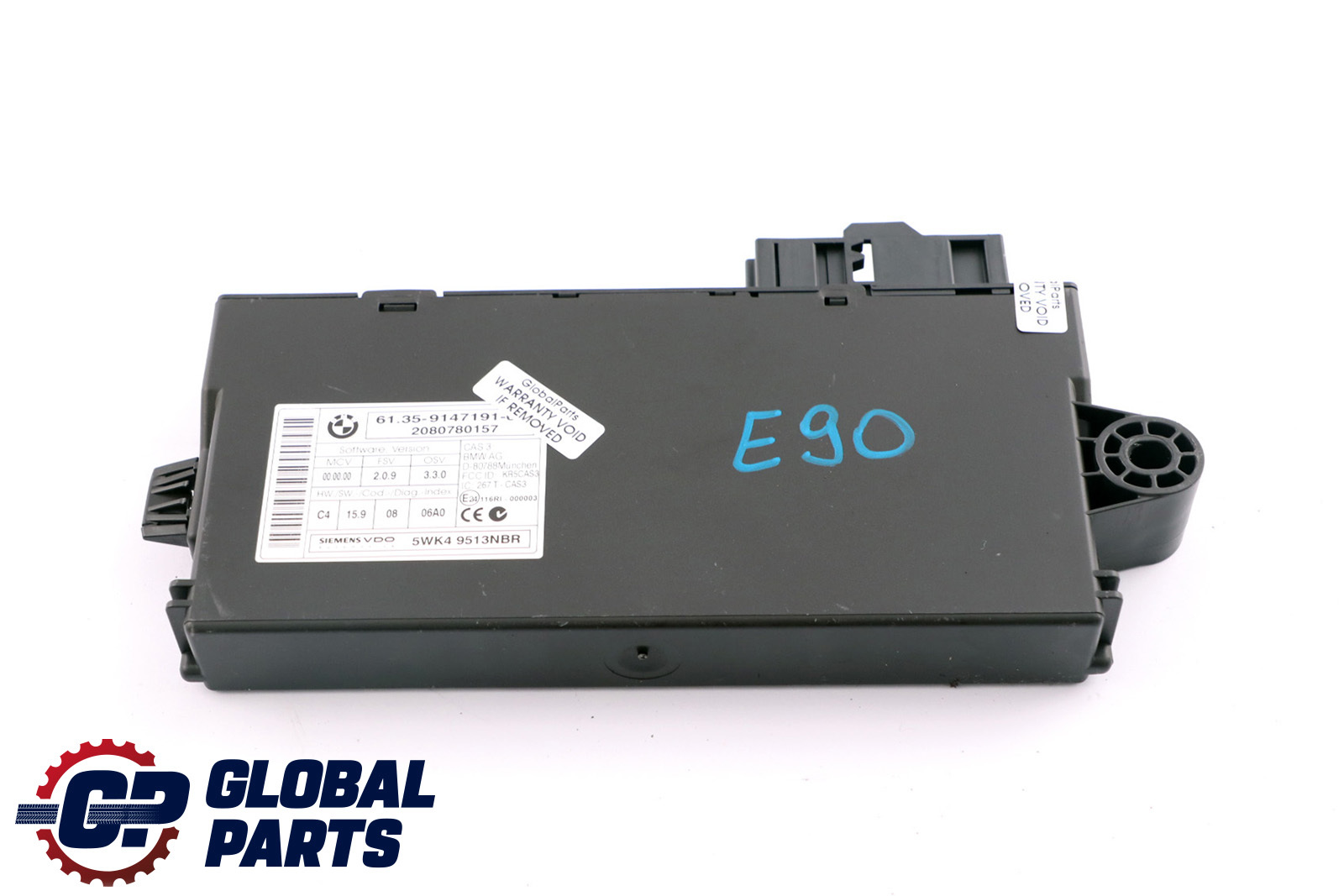 BMW E60 E81 E87 E90 E91 E92 CAS3 ECU Steuergerät Modul CAS 3 9147191