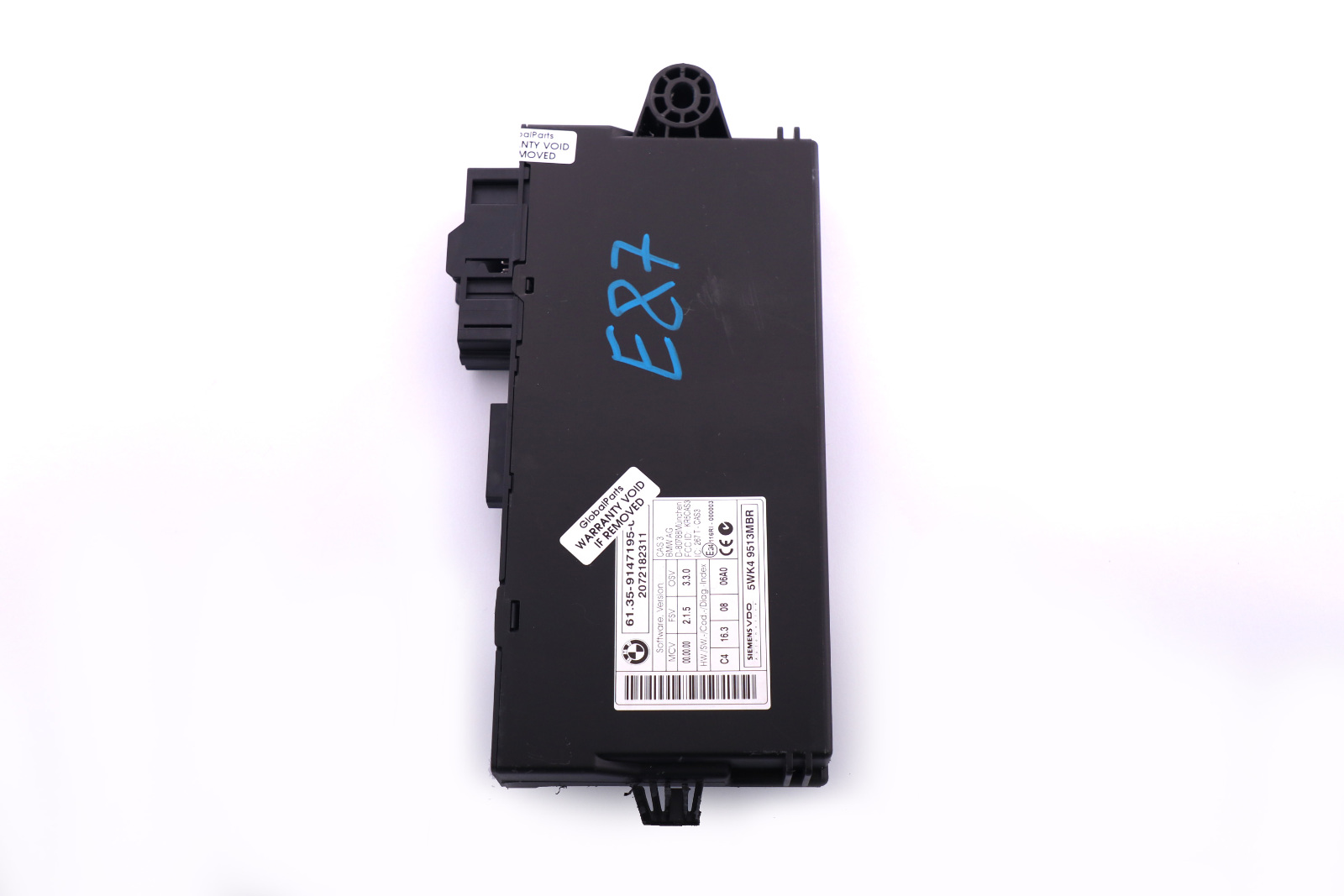 BMW E60 E81 E87 E90 E91 CAS 3 Steuergerät ECU Schlüssel-Lese-Modul CAS3 9147195