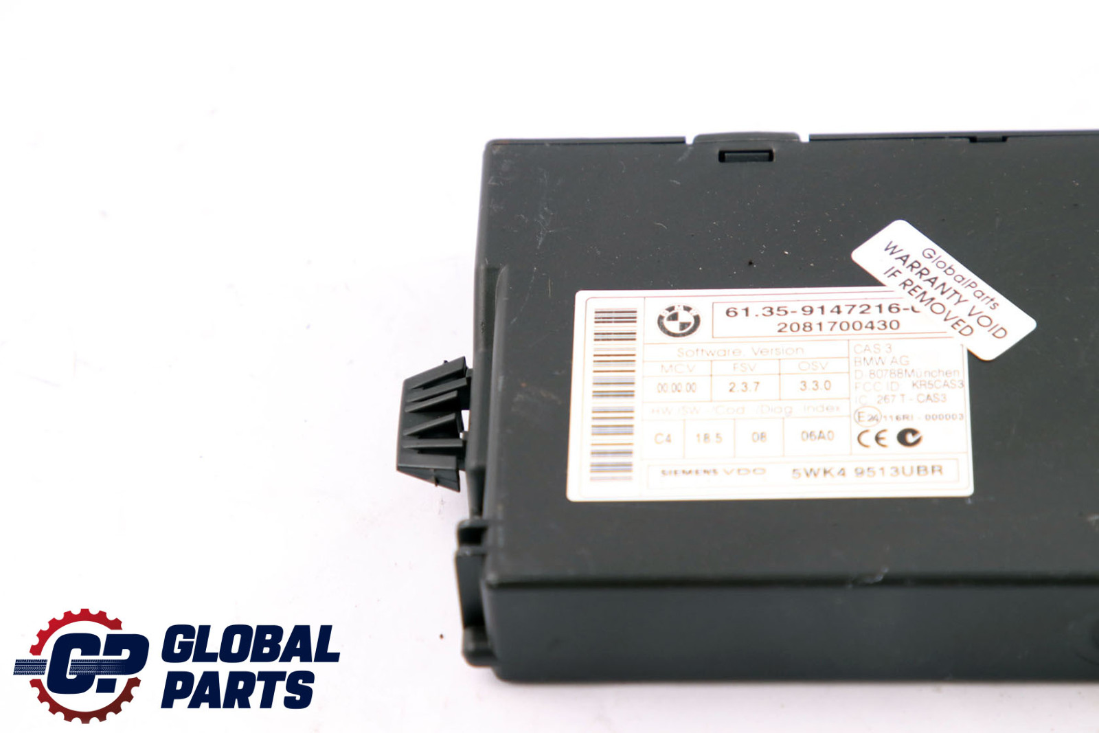 BMW 1 3 5 er E60 E87 E90 CAS 3 ECU Steuergerät Schlüssel-Lese-Modul 9147216