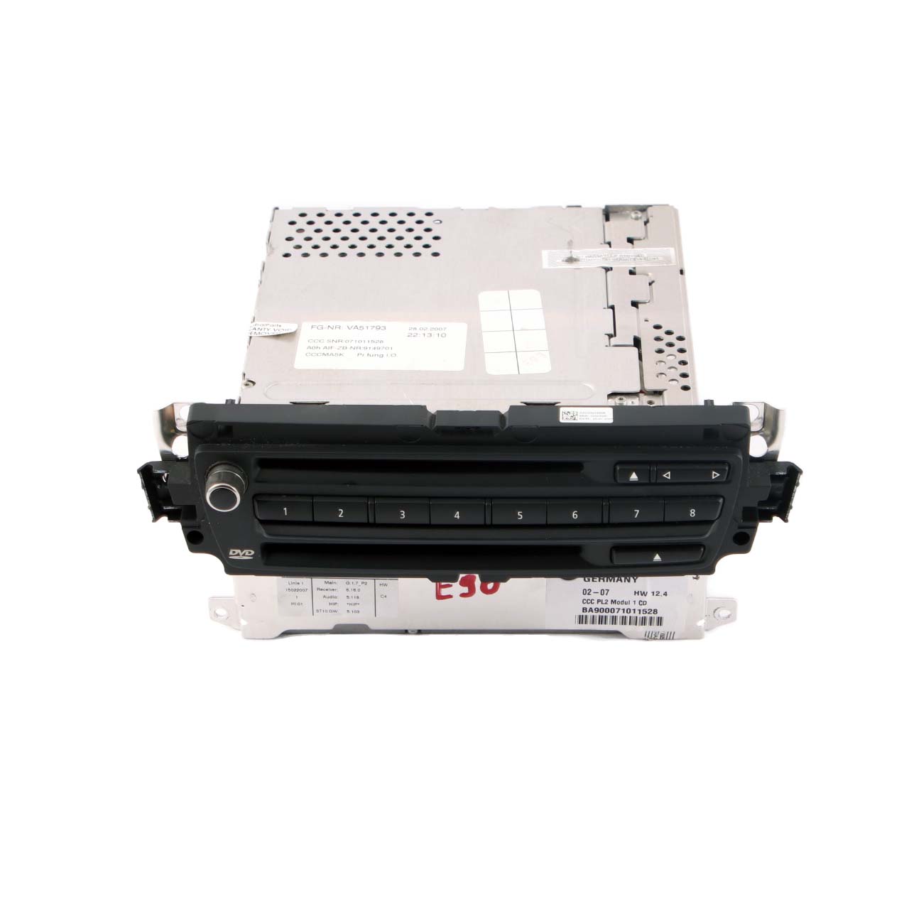 BMW E90 E91 E92 Professional CCC DVD Navigationssystem Controller 9148016