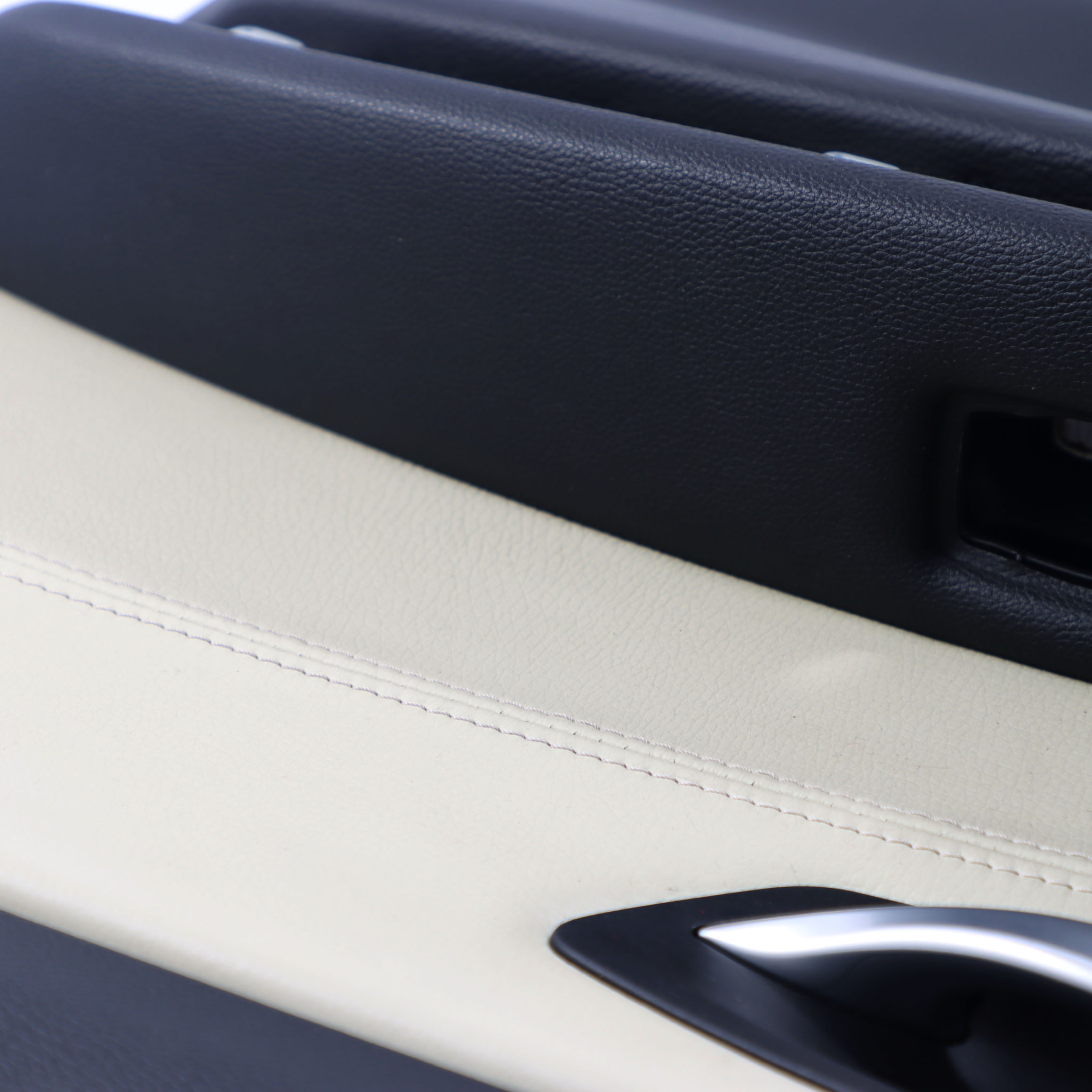 BMW E90 E91 Türkarte hinten rechts Türverkleidung Leder Lemon Trim Panel