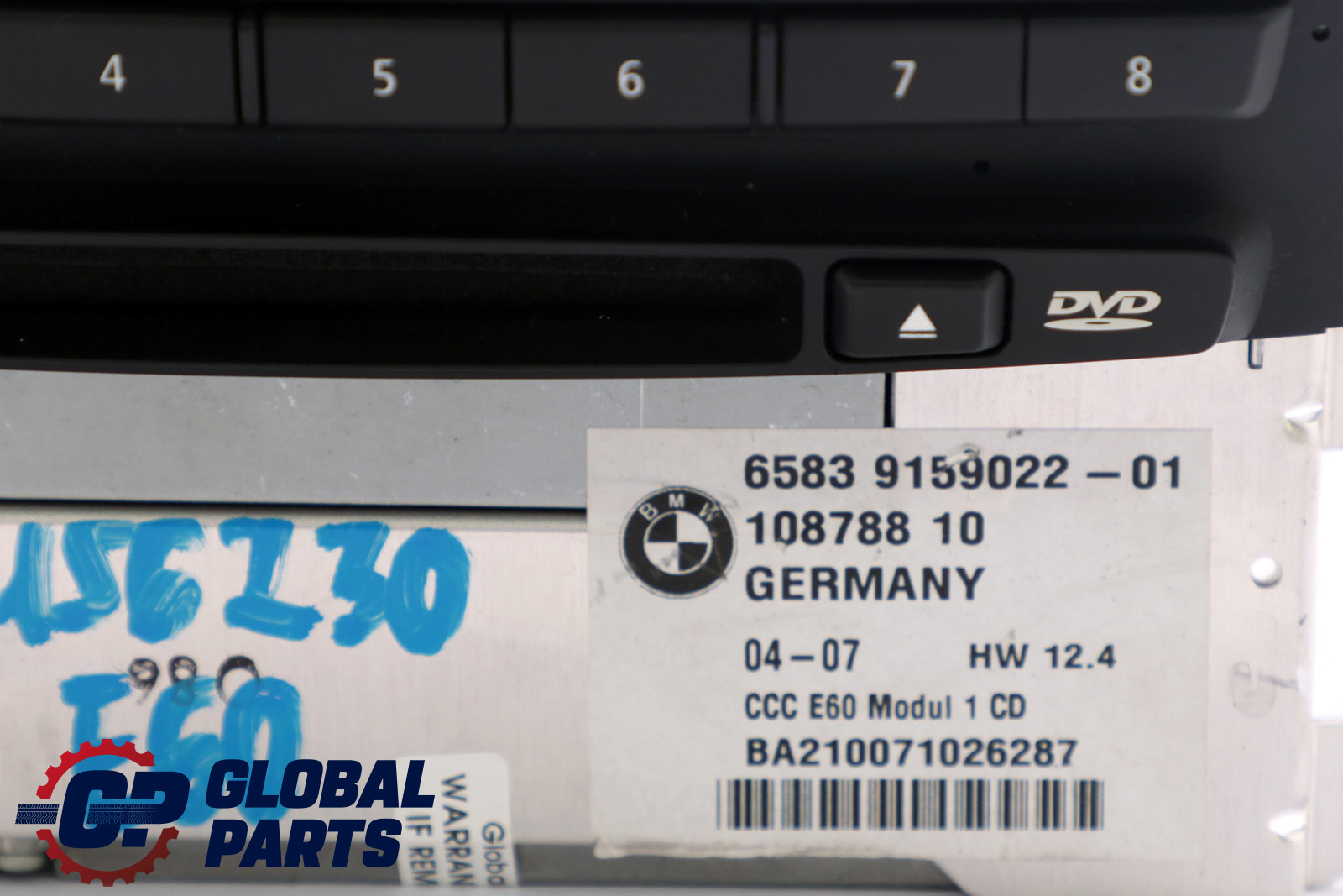 BMW E60 E61 E63 Professioneller CCC Navigationssystem Controller 9159022