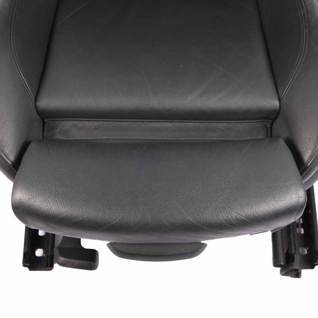 BMW E90 E91 M Sport Schwarz Leder Dakota Vorne Links Interieur Sitz