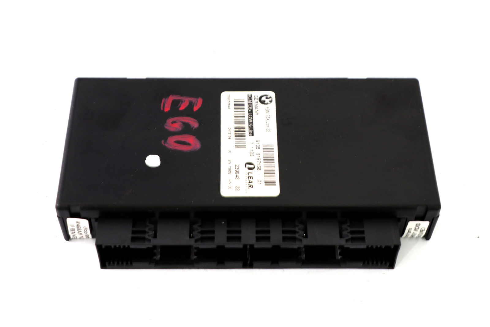 BMW E60 E61 LCI E63 E64 Body Gateway Modul ECU Steuergerät 9157158