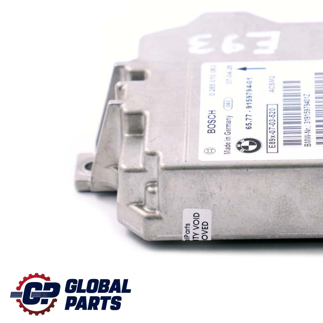 BMW E93 Cabrio Steuergerät ECU 9159794 65779159794